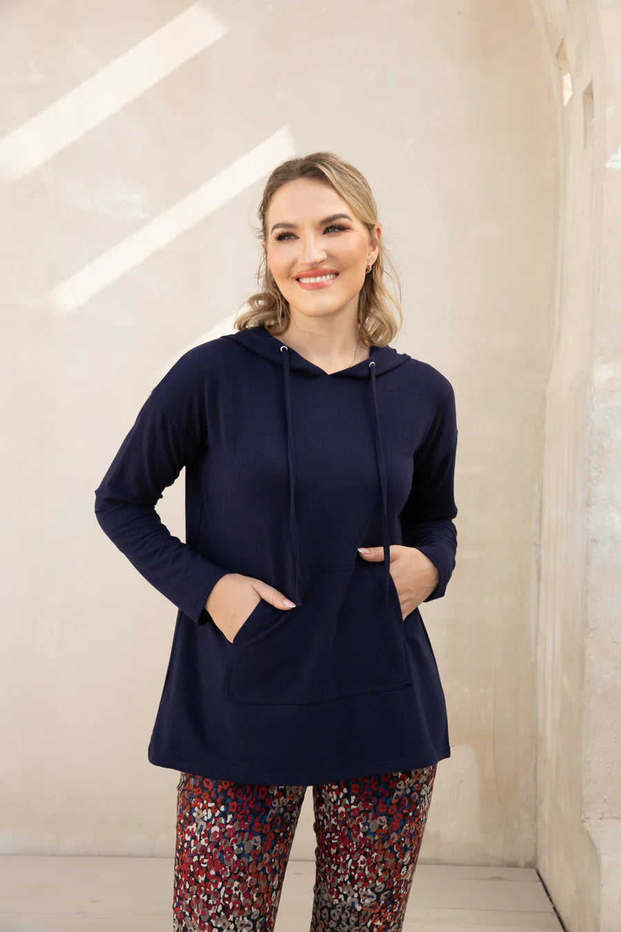 Bamboo French Terry Tunic Hoodie