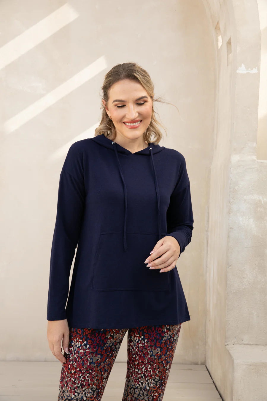 Bamboo French Terry Tunic Hoodie