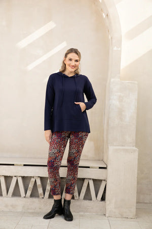 Bamboo French Terry Tunic Hoodie