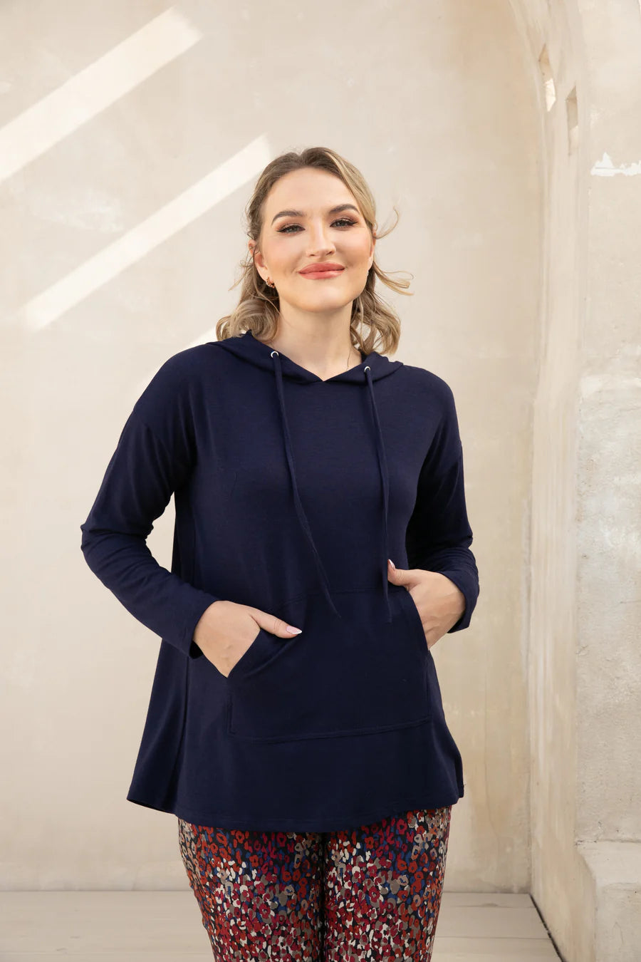 Bamboo French Terry Tunic Hoodie