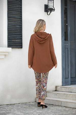 Bamboo French Terry Tunic Hoodie
