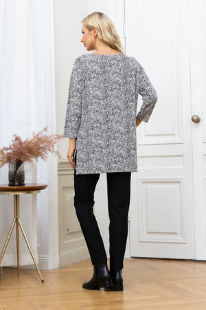 Bamboo French Terry Tunic with Pockets