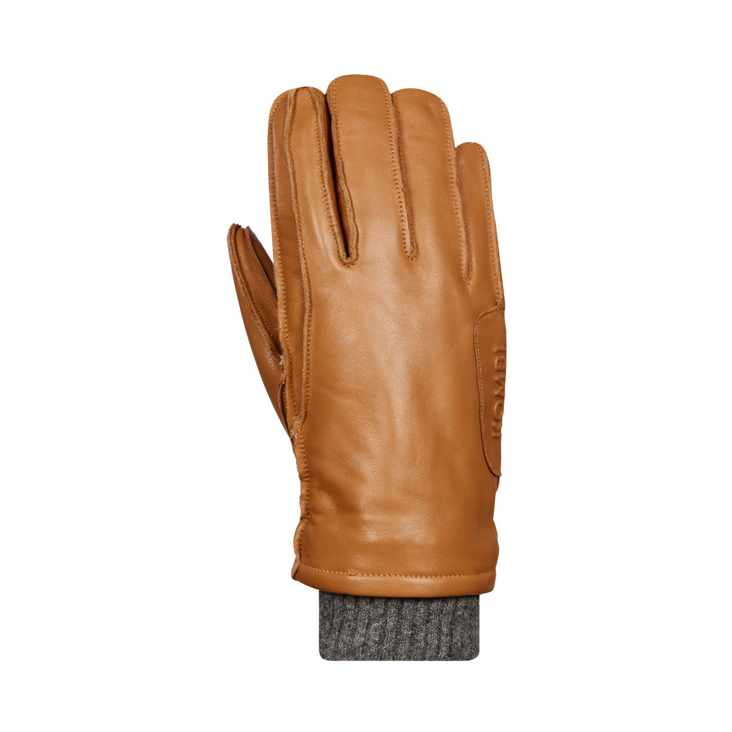 Men's camel leather online gloves