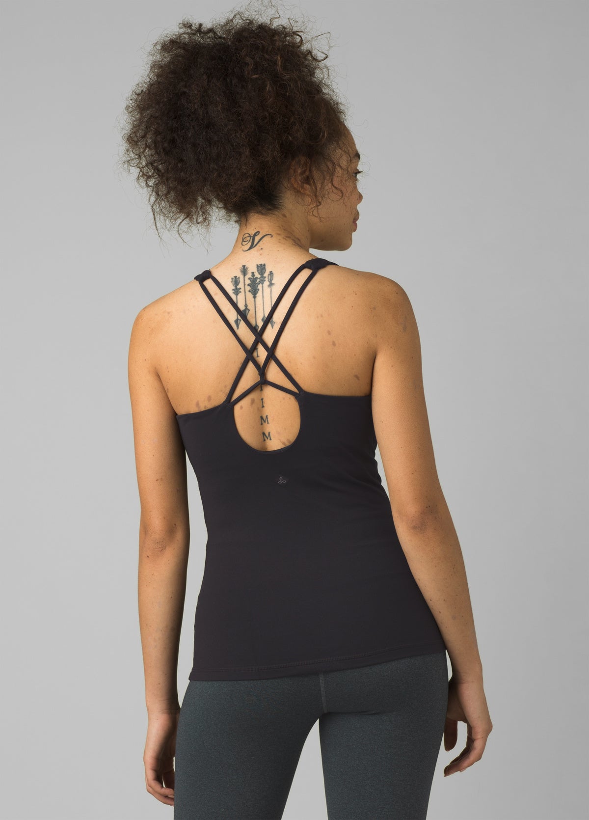 NEW prAna SILVER WATERFALL STRAPPY RACERBACK WORKOUT TANK TOP