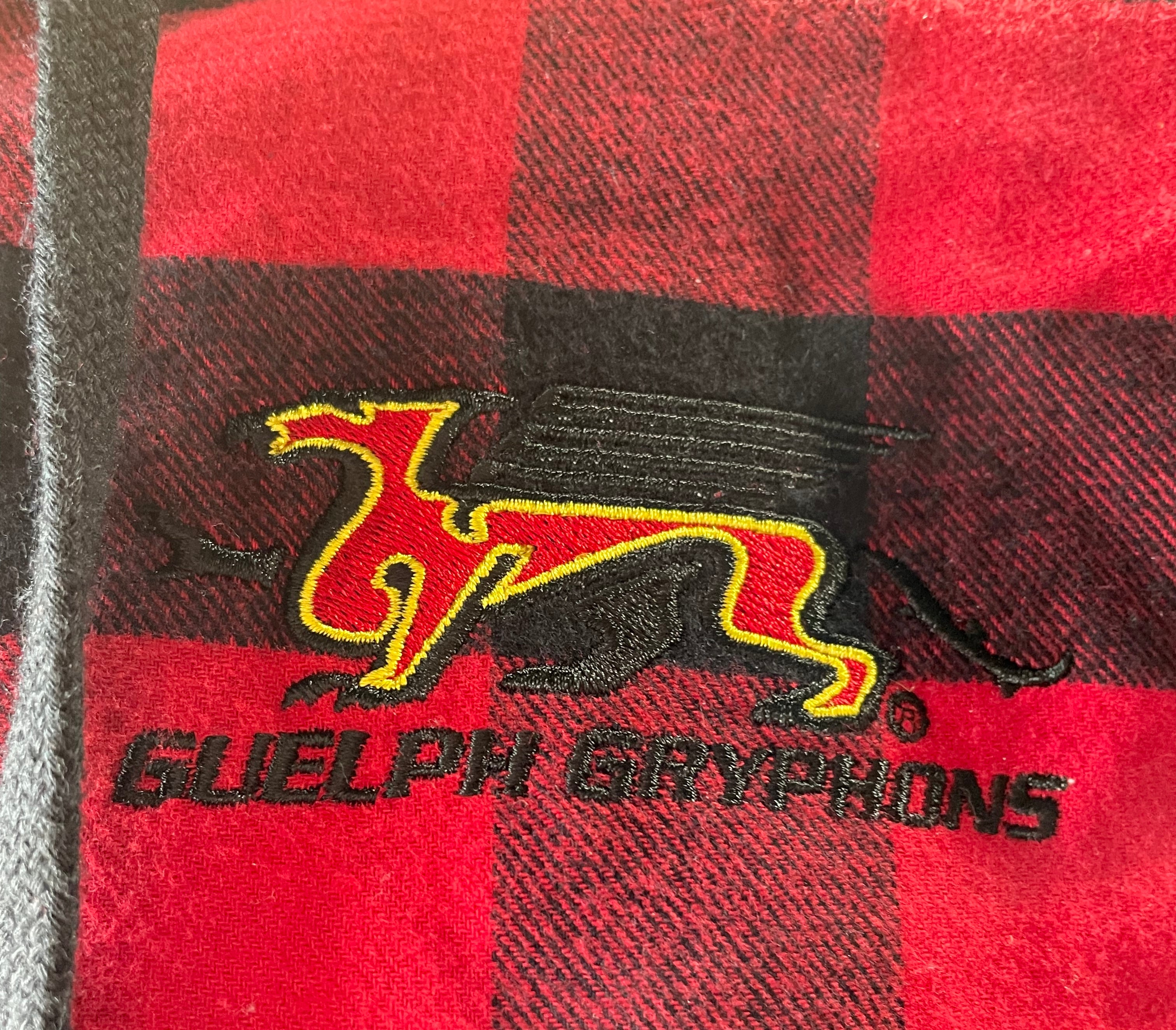 Gryphon - Unisex Timberlea Red Plaid Hooded Button up