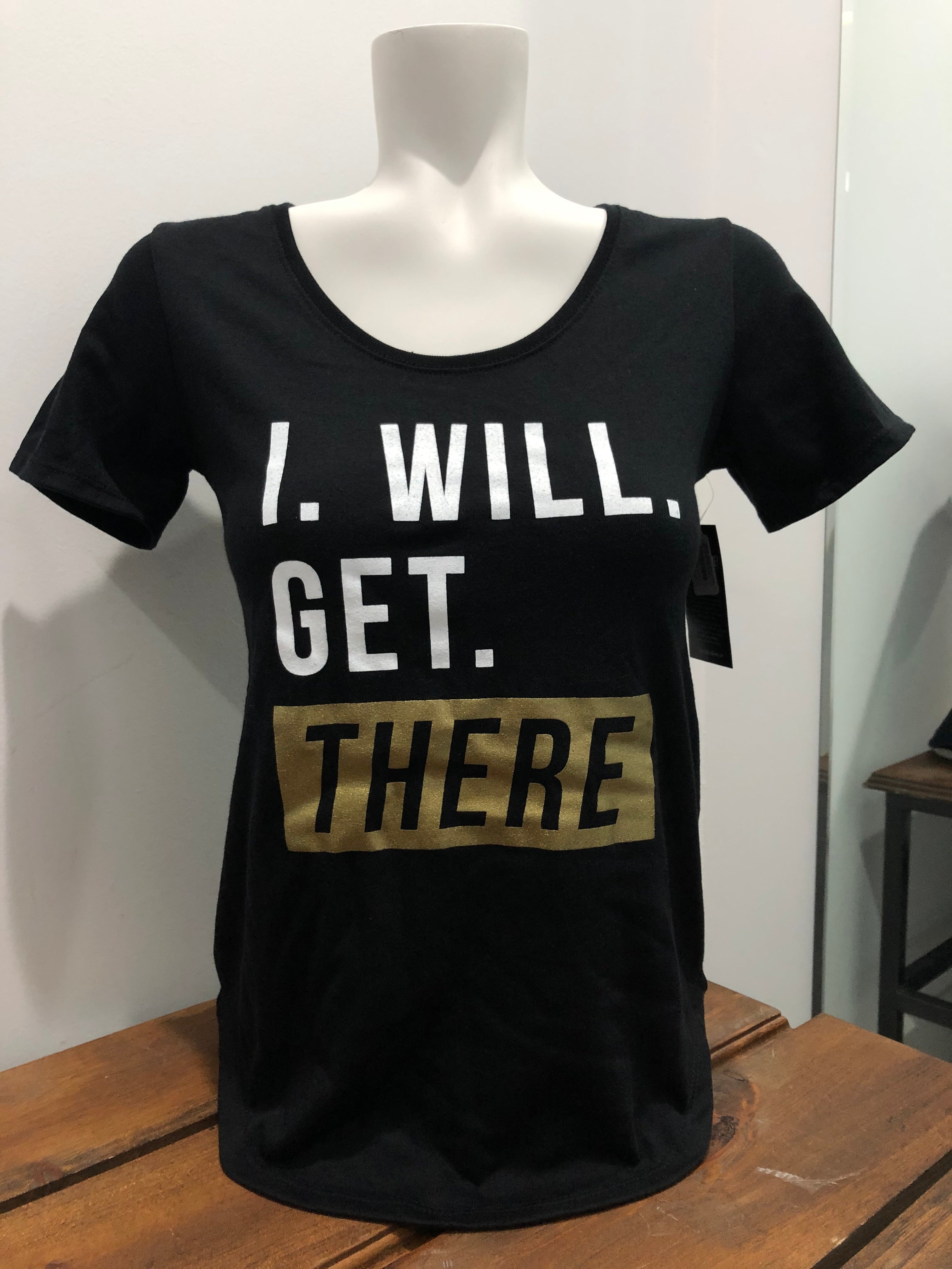 SGG - "I Will Get There" Scoop Bottom T-Shirt ADULT