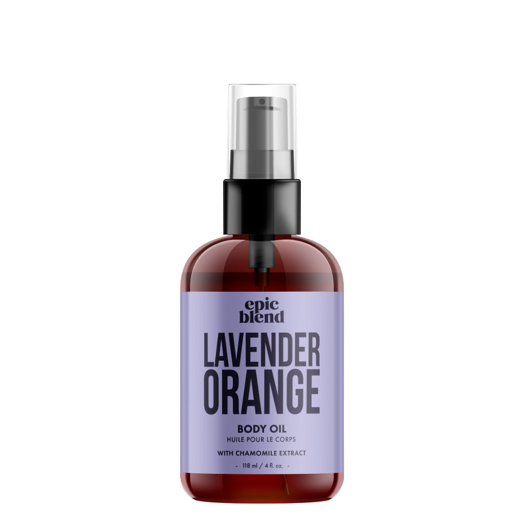EB - Lavender Orange Body Oil 118ml/4oz
