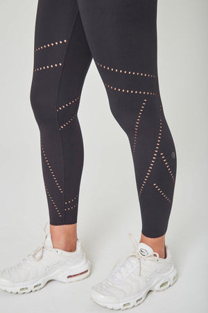 MPG - Raelynn Pursuit Recycled High Waisted Perforated 7/8 Legging