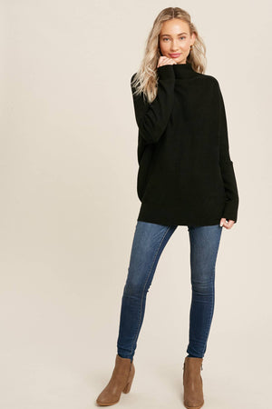 Slouch Neck Dolman Pullover