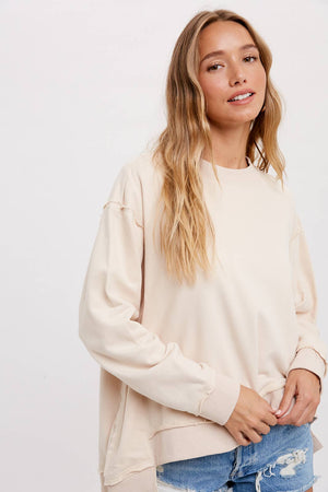 The Fray French Terry Oversized Pullover