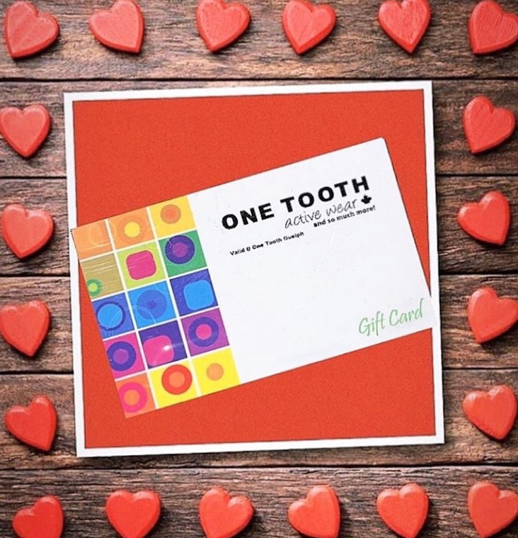 One Tooth Activewear Guelph Gift Card